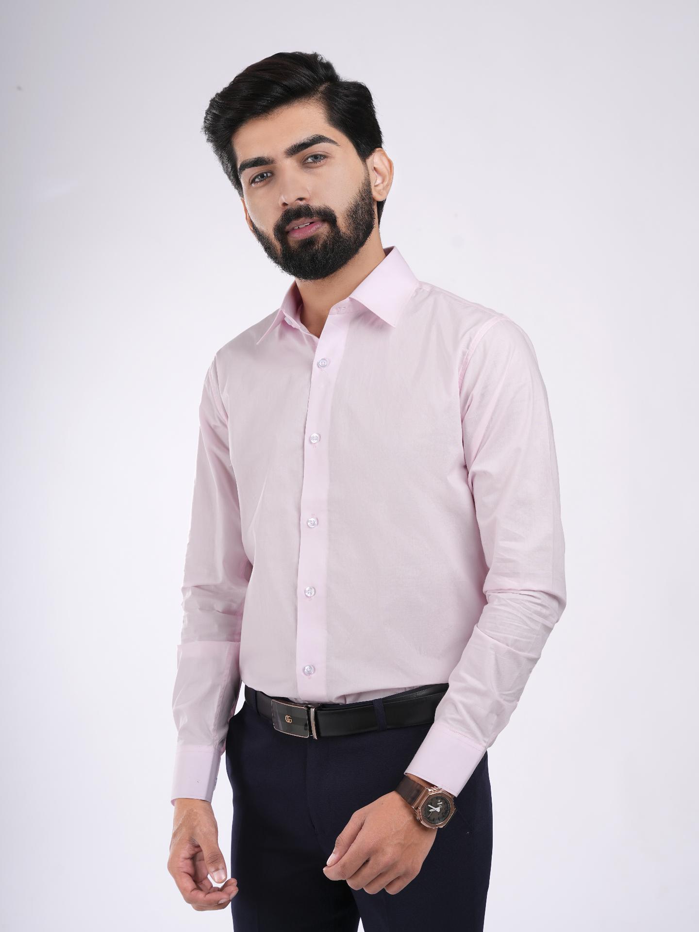 Light Pink Cotton Shirt
