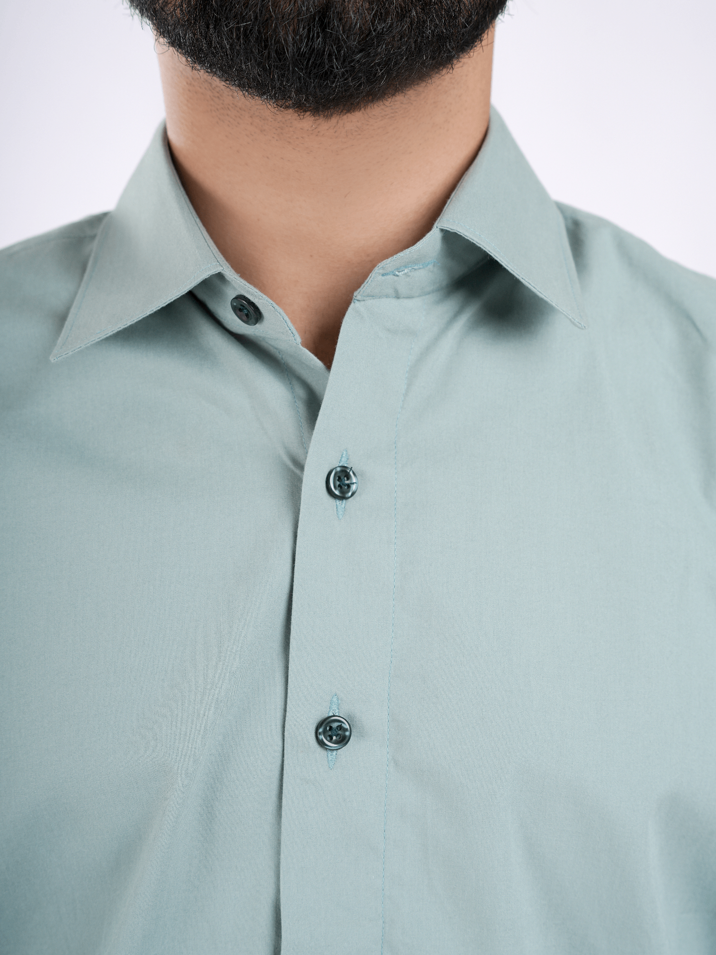 Sage Green Cotton Shirt