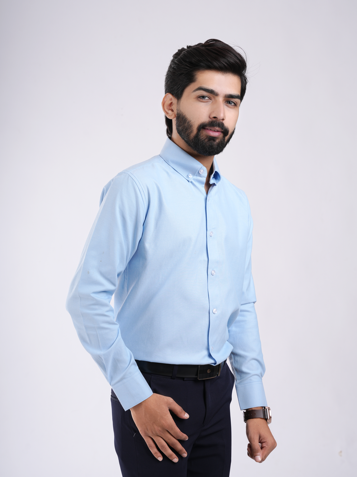 Sky Blue Formal Shirt