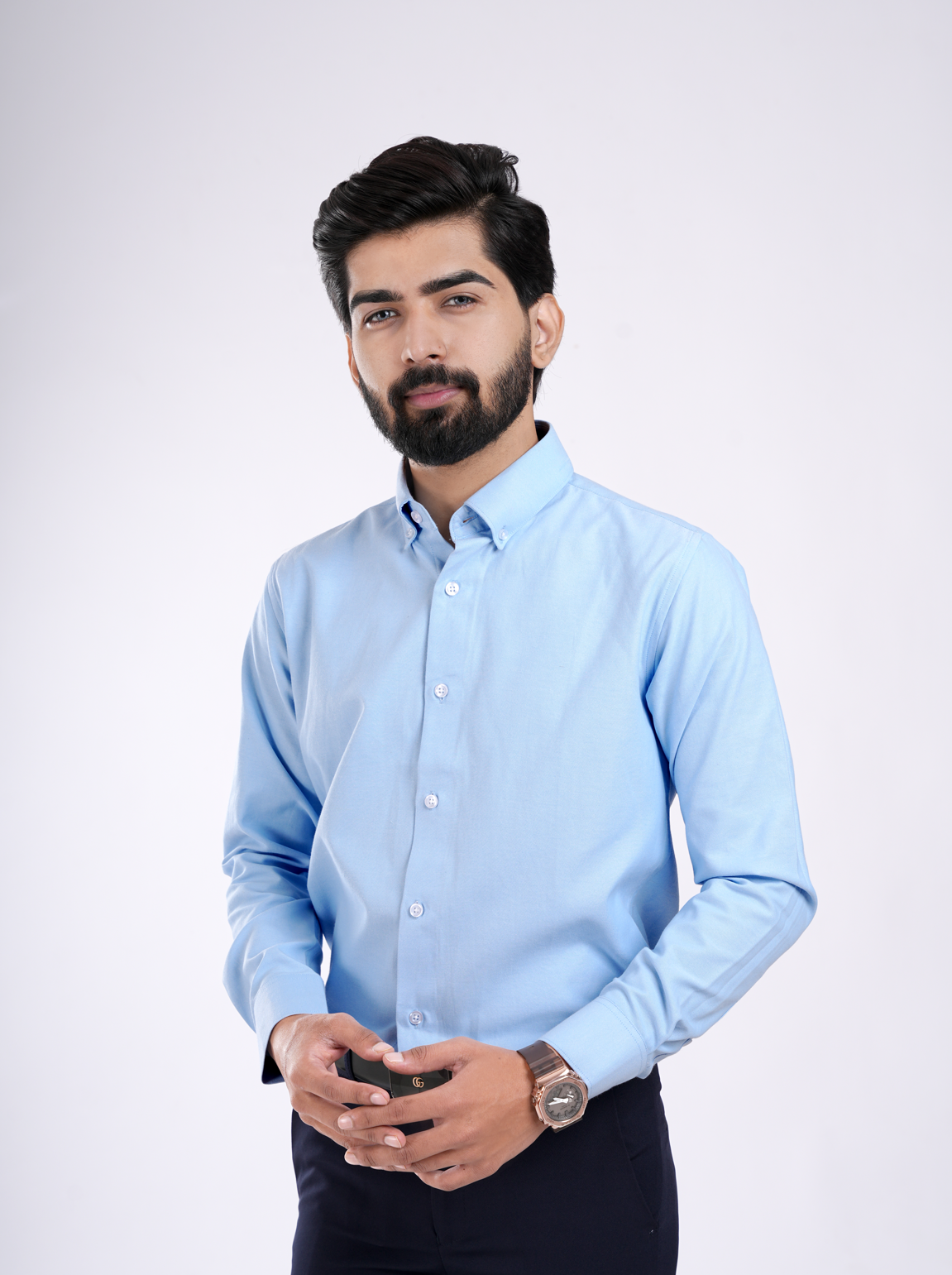 Sky Blue Formal Shirt